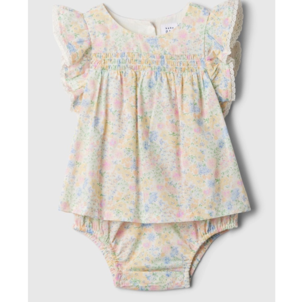 Baby Gap Flutter Sleeve romper